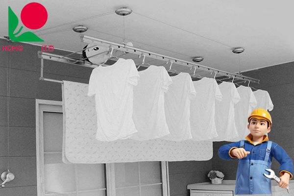 武汉市红杏晾衣架专业维修服务中心,晾衣架专业安装维修.红杏电动晾衣机维修。